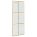 Inloop Douche Wand Goud 80 x 195 cm gehard glas