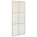Inloop Douche Wand Goud 90 x 195 cm gehard glas
