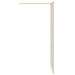 Inloop Douche Wand Goud 100 x 195 cm gehard glas