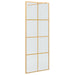 Inloop Douche Wand Goud 80 x 195 cm gehard glas