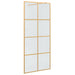 Inloop Douche Wand Goud 90 x 195 cm gehard glas
