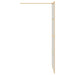 Inloop Douche Wand Goud 90 x 195 cm gehard glas
