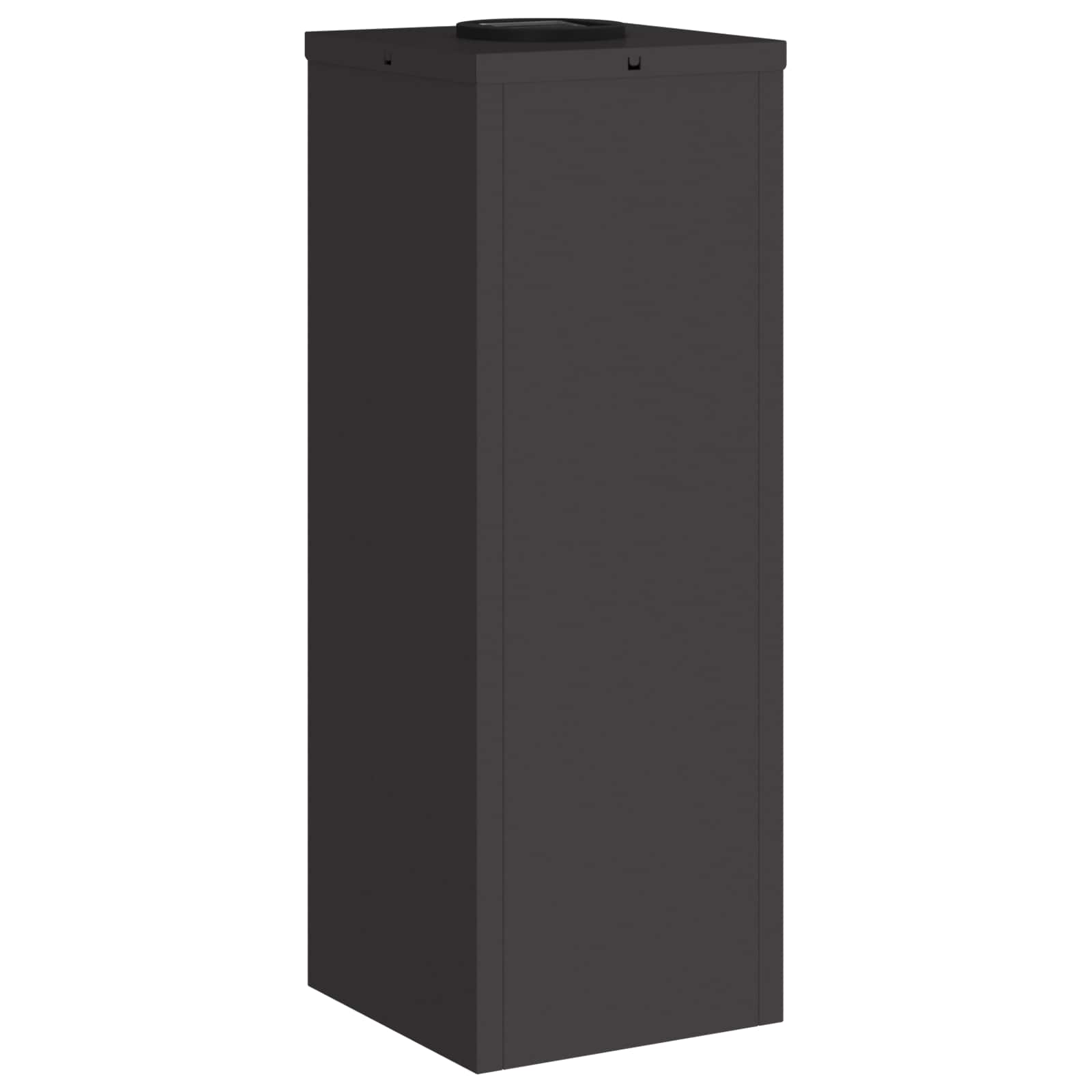 Zonne LED Padverlichting 2 st Warmwit 18 x 18 x 50 cm