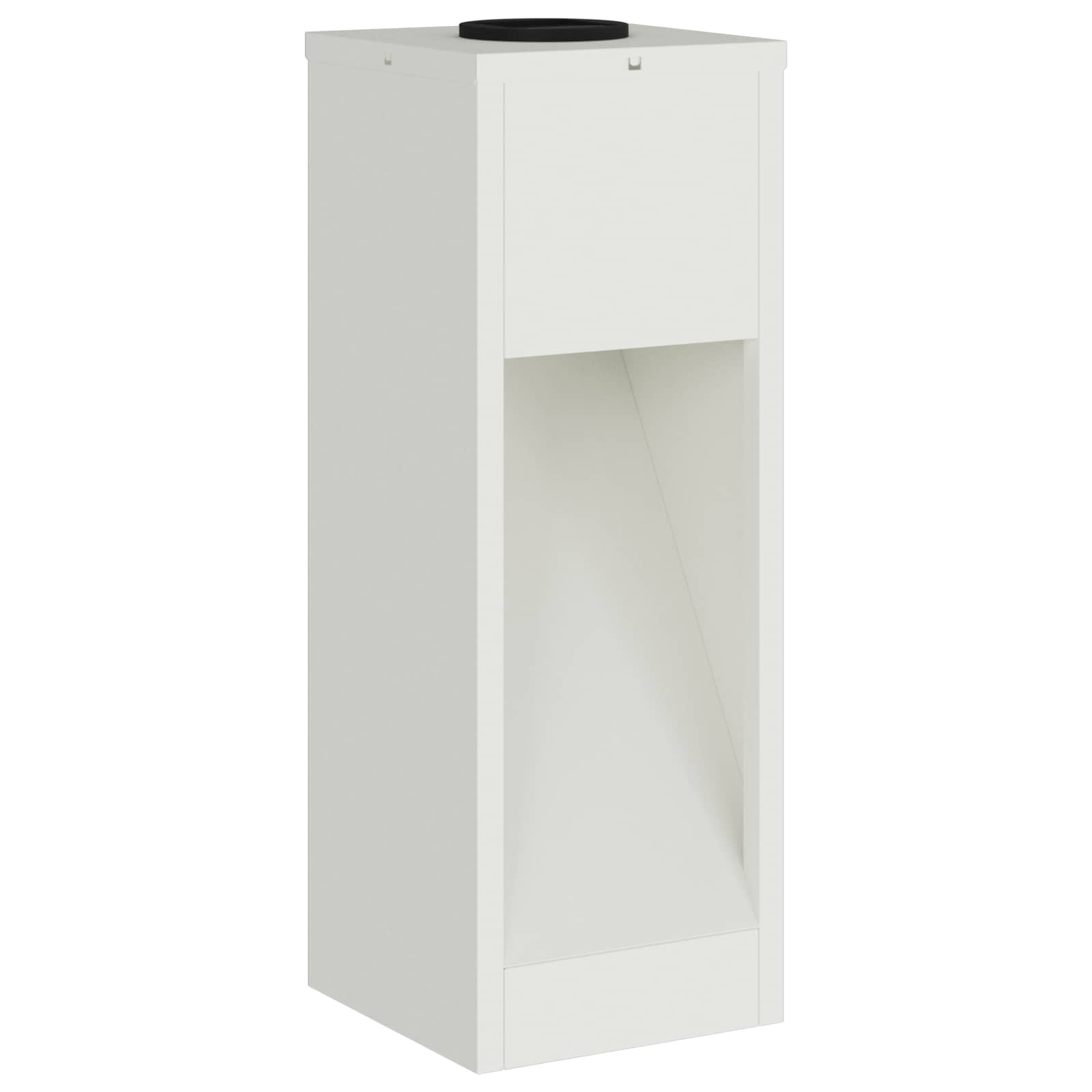 Zonne LED Padverlichting 2 st Warmwit 18 x 18 x 50 cm