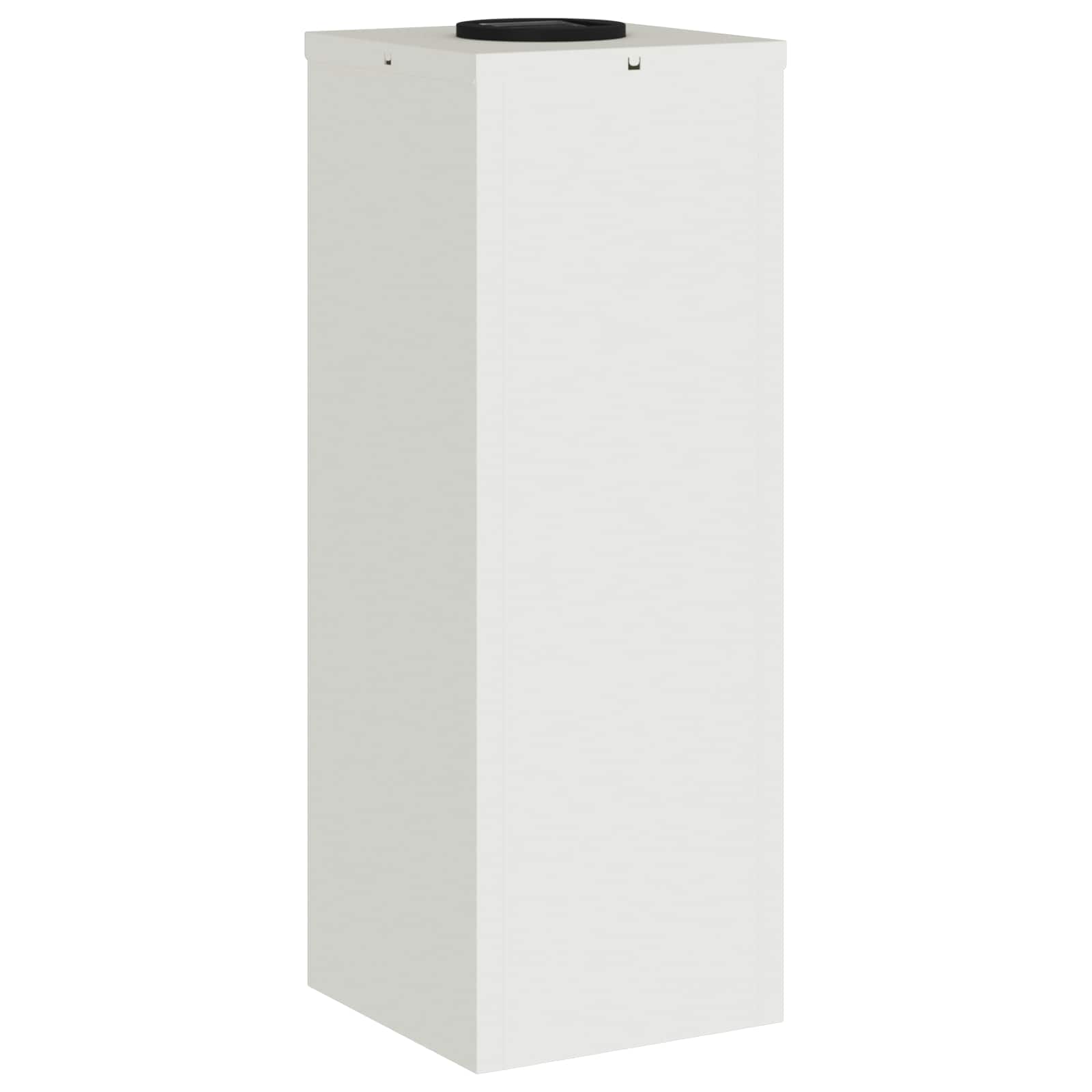 Zonne LED Padverlichting 2 st Warmwit 18 x 18 x 50 cm