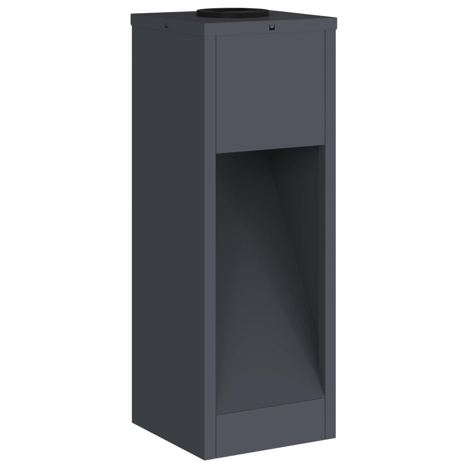 Zonne LED Padverlichting 2 st Warmwit 18 x 18 x 50 cm