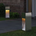 Zonne LED Padverlichting 2 st Warmwit 18 x 18 x 50 cm