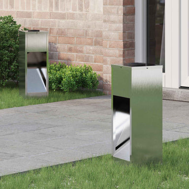 Zonne LED Padverlichting 2 st Warmwit 18 x 18 x 50 cm
