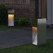 Zonne LED Padverlichting 2 st Warmwit 18 x 18 x 50 cm