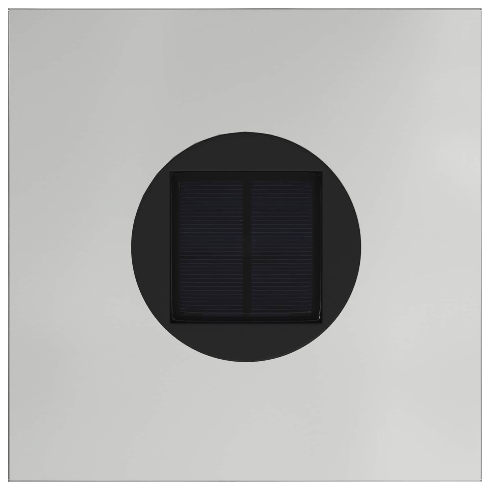 Zonne LED Padverlichting 2 st Warmwit 18 x 18 x 50 cm