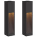 Zonne LED Padverlichting 2 st Warmwit 18 x 18 x 80 cm