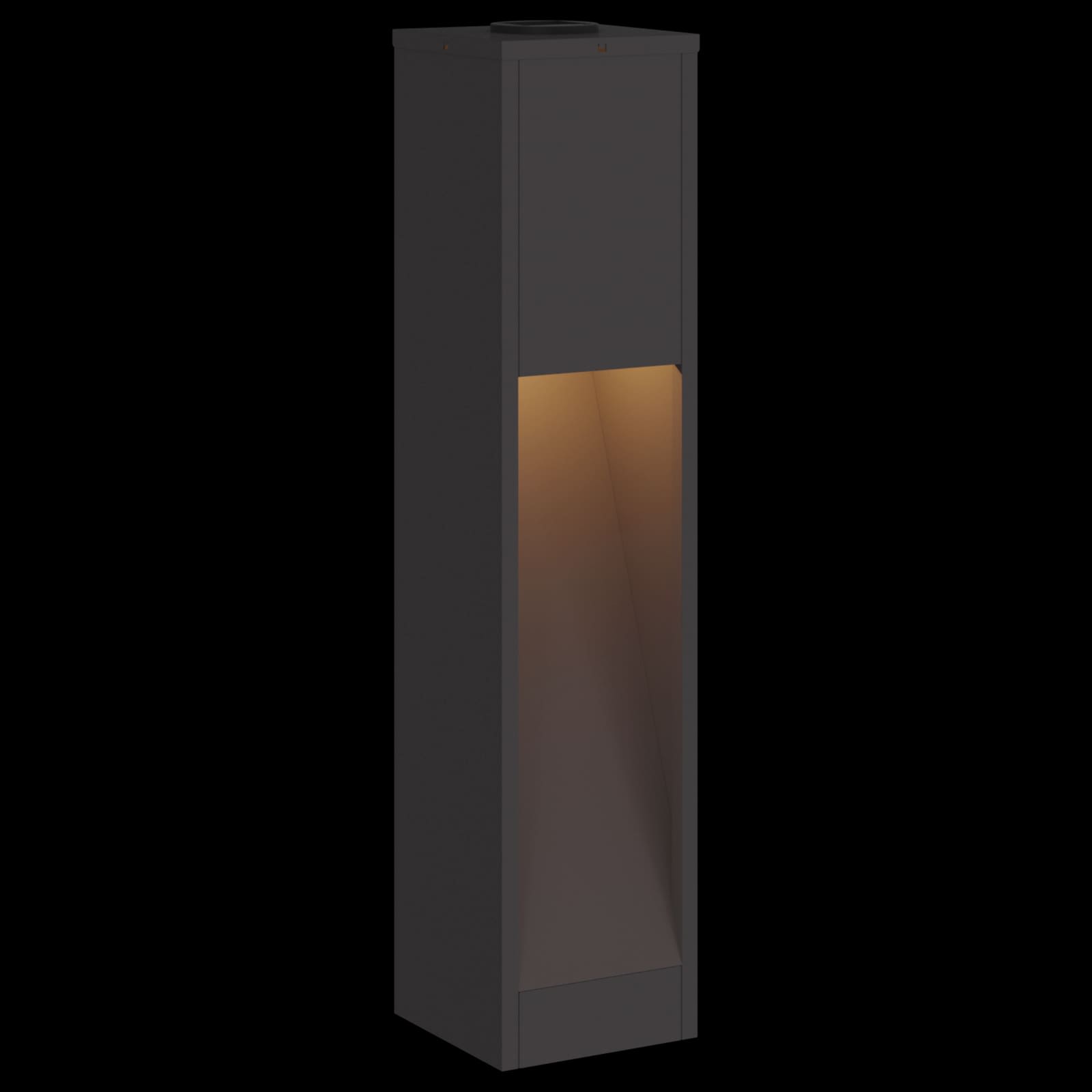 Zonne LED Padverlichting 2 st Warmwit 18 x 18 x 80 cm