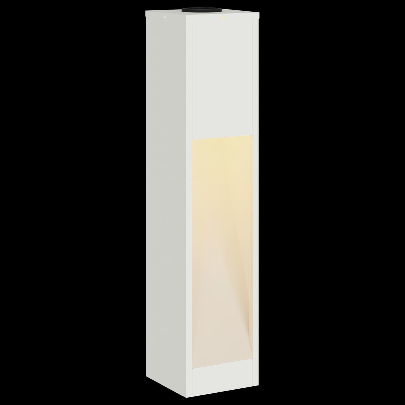 Zonne LED Padverlichting 2 st Warmwit 18 x 18 x 80 cm