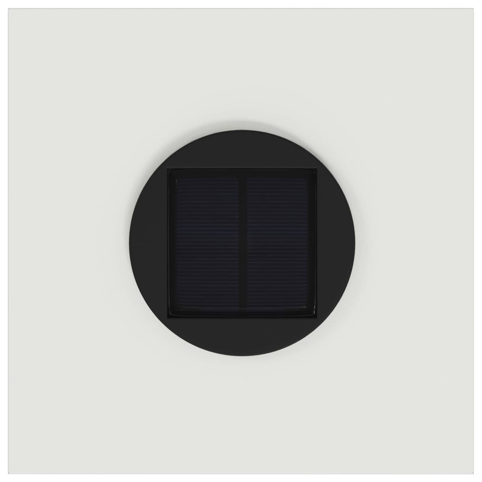 Zonne LED Padverlichting 2 st Warmwit 18 x 18 x 80 cm