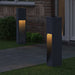 Zonne LED Padverlichting 2 st Warmwit 18 x 18 x 80 cm