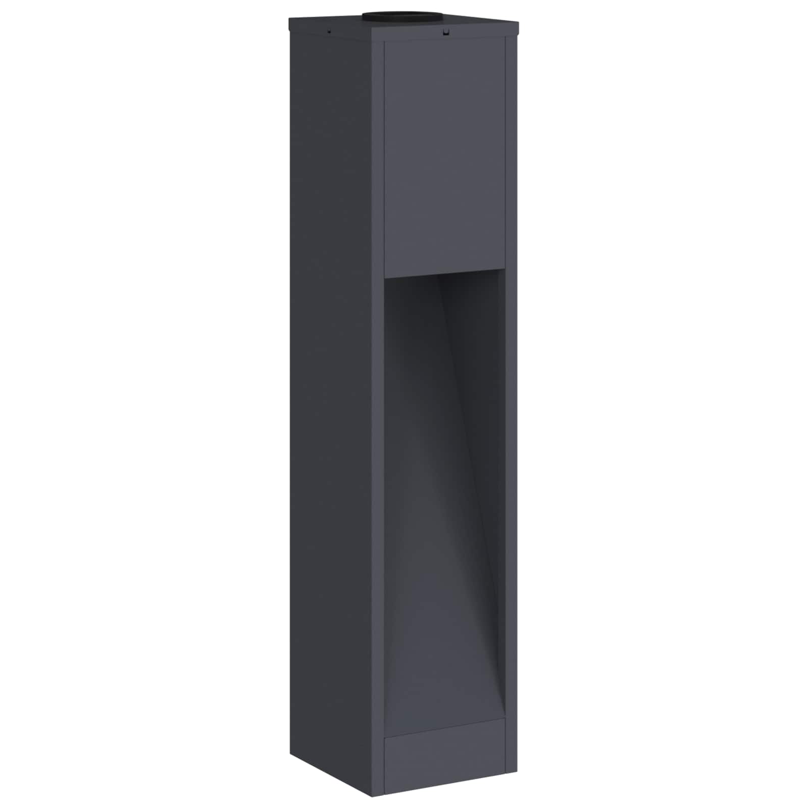 Zonne LED Padverlichting 2 st Warmwit 18 x 18 x 80 cm