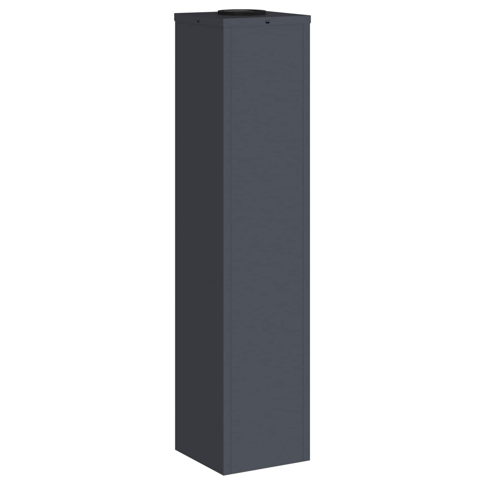 Zonne LED Padverlichting 2 st Warmwit 18 x 18 x 80 cm