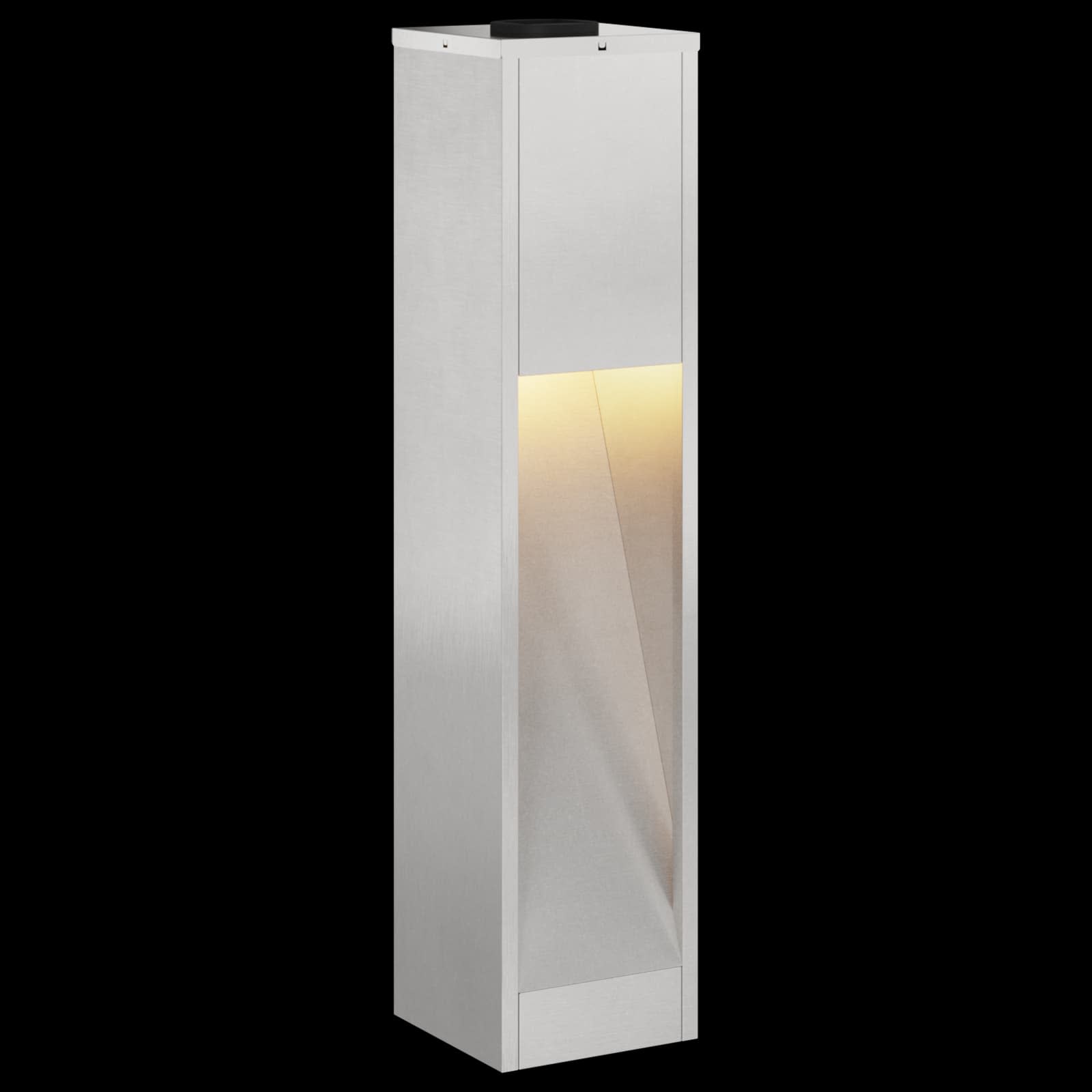 Zonne LED Padverlichting 2 st Warmwit 18 x 18 x 80 cm