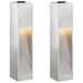 Zonne LED Padverlichting 2 st Warmwit 18 x 18 x 80 cm