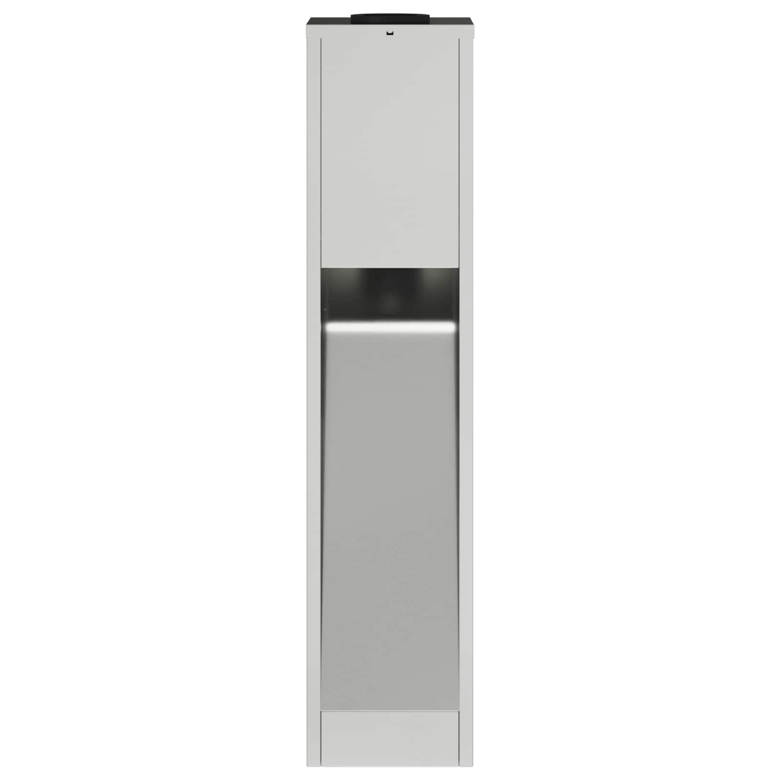 Zonne LED Padverlichting 2 st Warmwit 18 x 18 x 80 cm