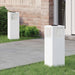 Solar LED Pad Licht 2 st Warmwit 18 x 18 x 50 cm