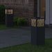Solar LED Pad Licht 2 st Warmwit 18 x 18 x 50 cm