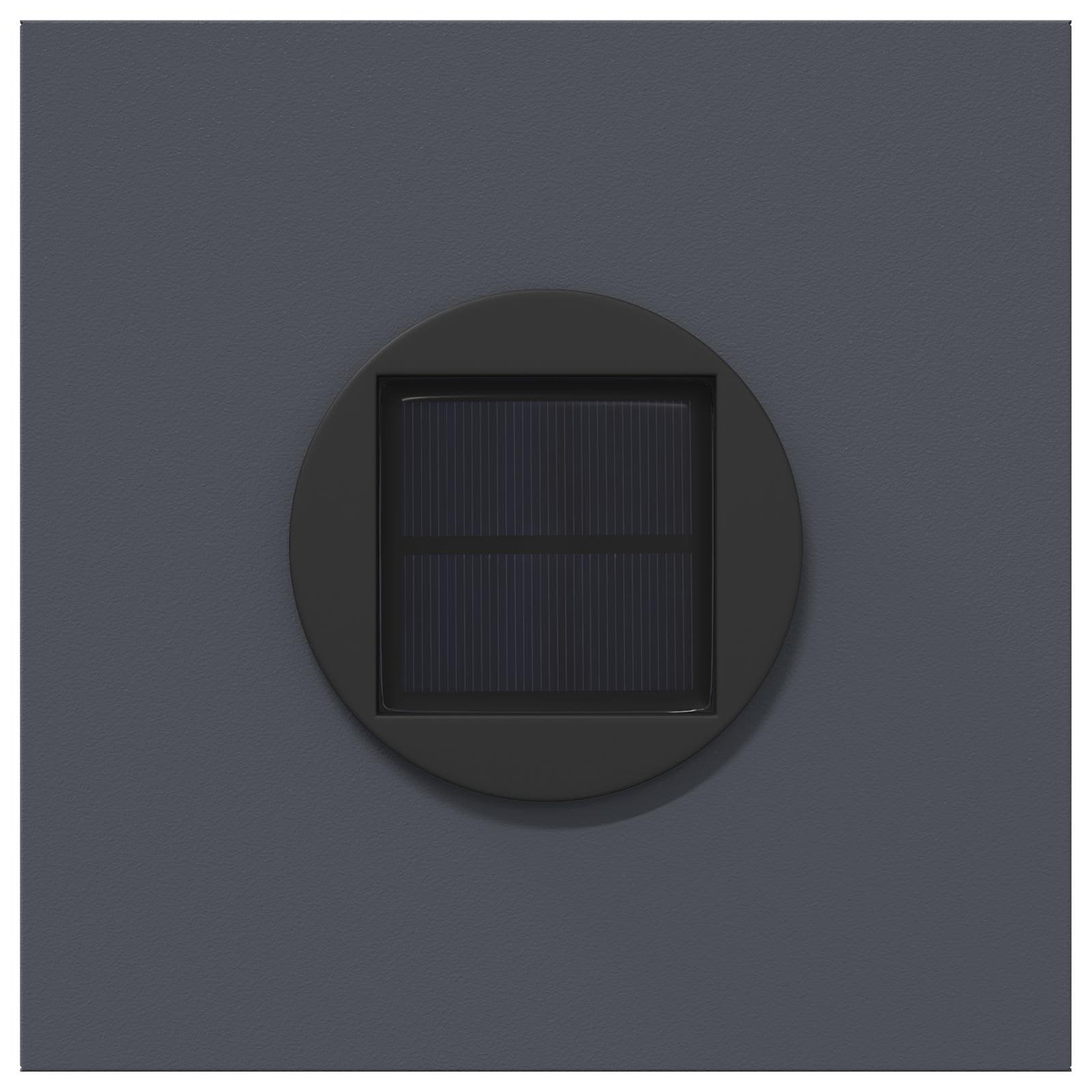 Solar LED Pad Licht 2 st Warmwit 18 x 18 x 50 cm