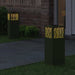Solar LED Pad Licht 2 st Warmwit 18 x 18 x 50 cm