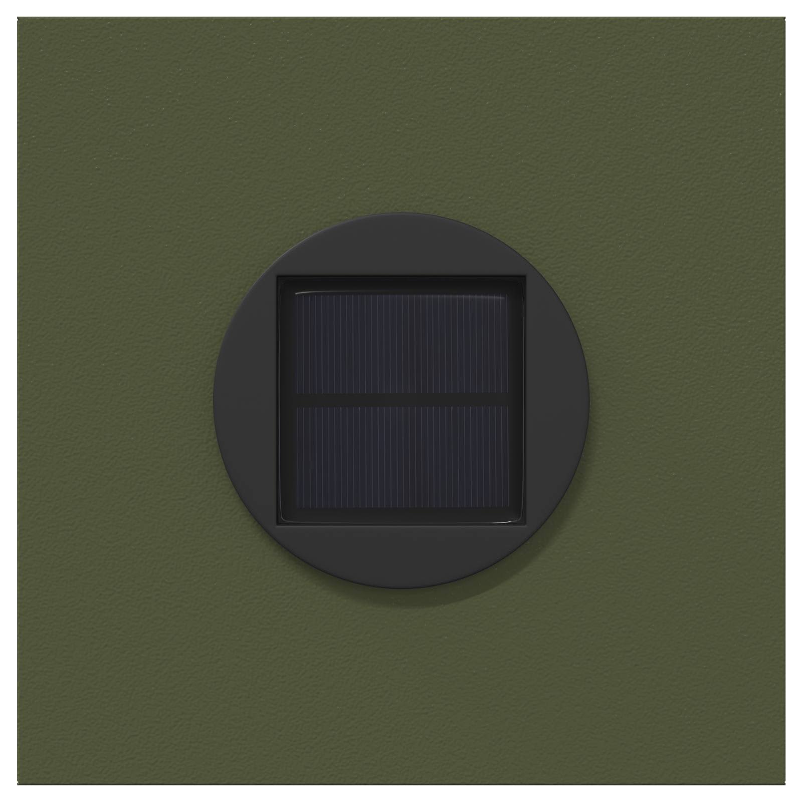 Solar LED Pad Licht 2 st Warmwit 18 x 18 x 50 cm