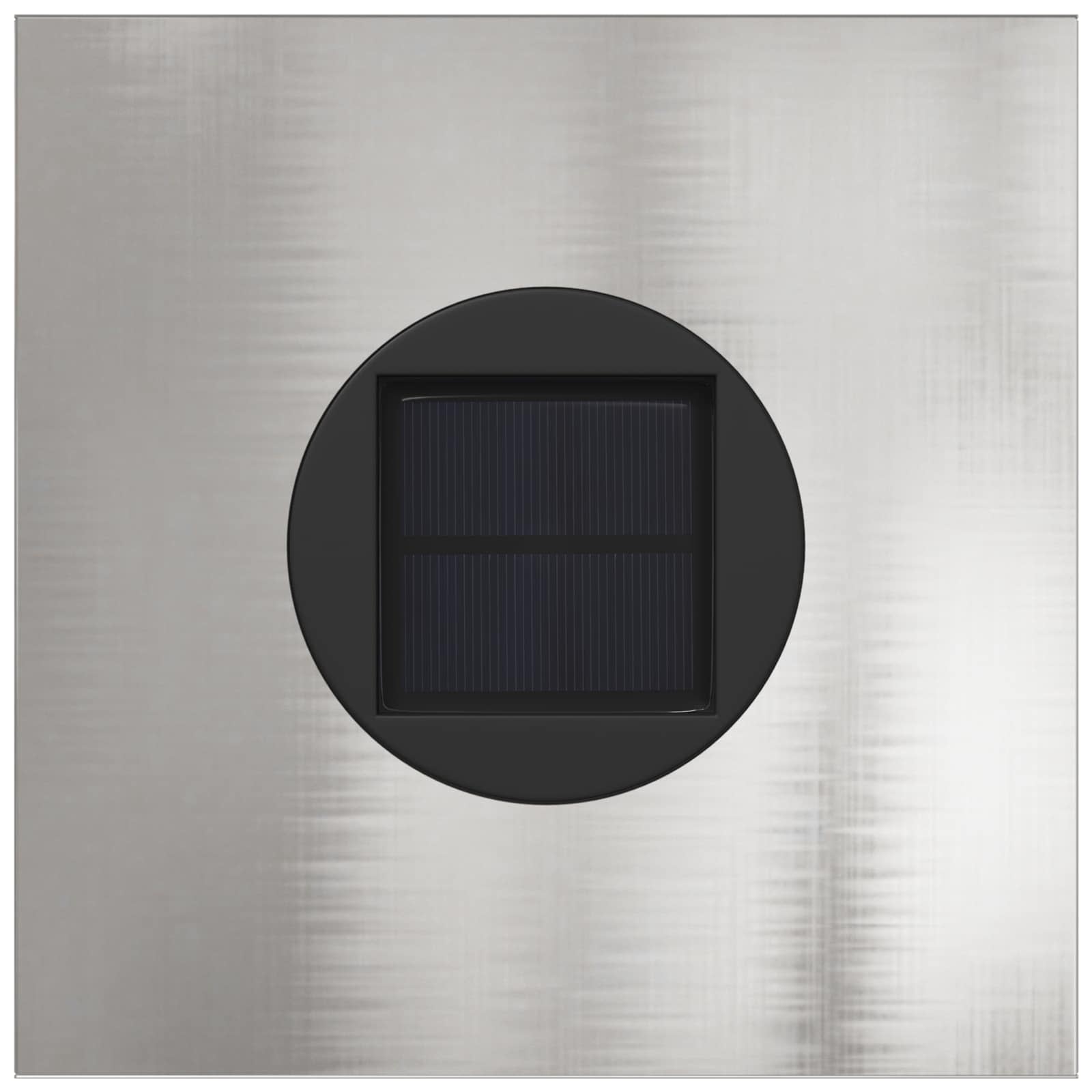 Solar LED Pad Licht 2 st Warmwit 18 x 18 x 50 cm