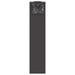 Solar LED Pad Licht 2 st Warmwit 18 x 18 x 80 cm