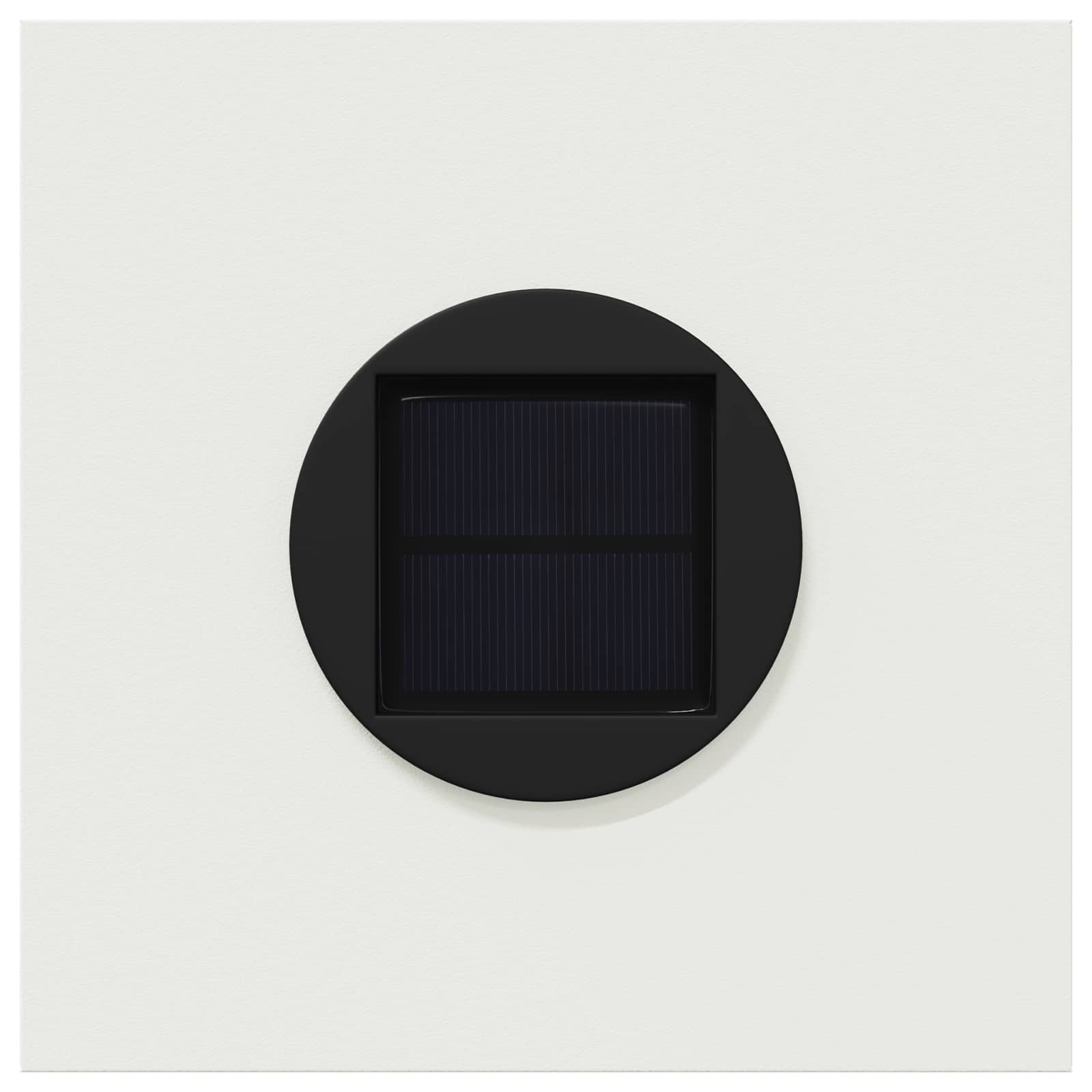 Solar LED Pad Licht 2 st Warmwit 18 x 18 x 80 cm