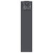 Solar LED Pad Licht 2 st Warmwit 18 x 18 x 80 cm