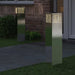 Solar LED Pad Licht 2 st Warmwit 18 x 18 x 80 cm