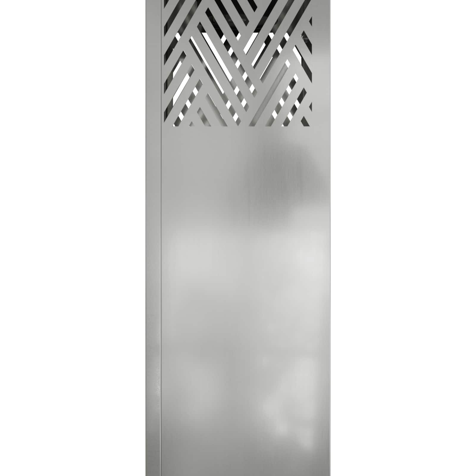 Solar LED Pad Licht 2 st Warmwit 18 x 18 x 80 cm Gegalvaniseerd
