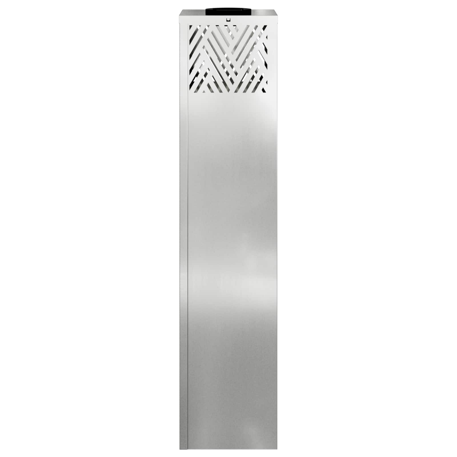 Solar LED Pad Licht 2 st Warmwit 18 x 18 x 80 cm Gegalvaniseerd