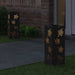 Solar LED Pad Licht 2 st Warmwit 18 x 18 x 50 cm