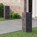 Solar LED Pad Licht 2 st Warmwit 18 x 18 x 50 cm