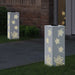 Solar LED Pad Licht 2 st Warmwit 18 x 18 x 50 cm