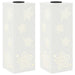 Solar LED Pad Licht 2 st Warmwit 18 x 18 x 50 cm