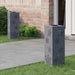 Solar LED Pad Licht 2 st Warmwit 18 x 18 x 50 cm
