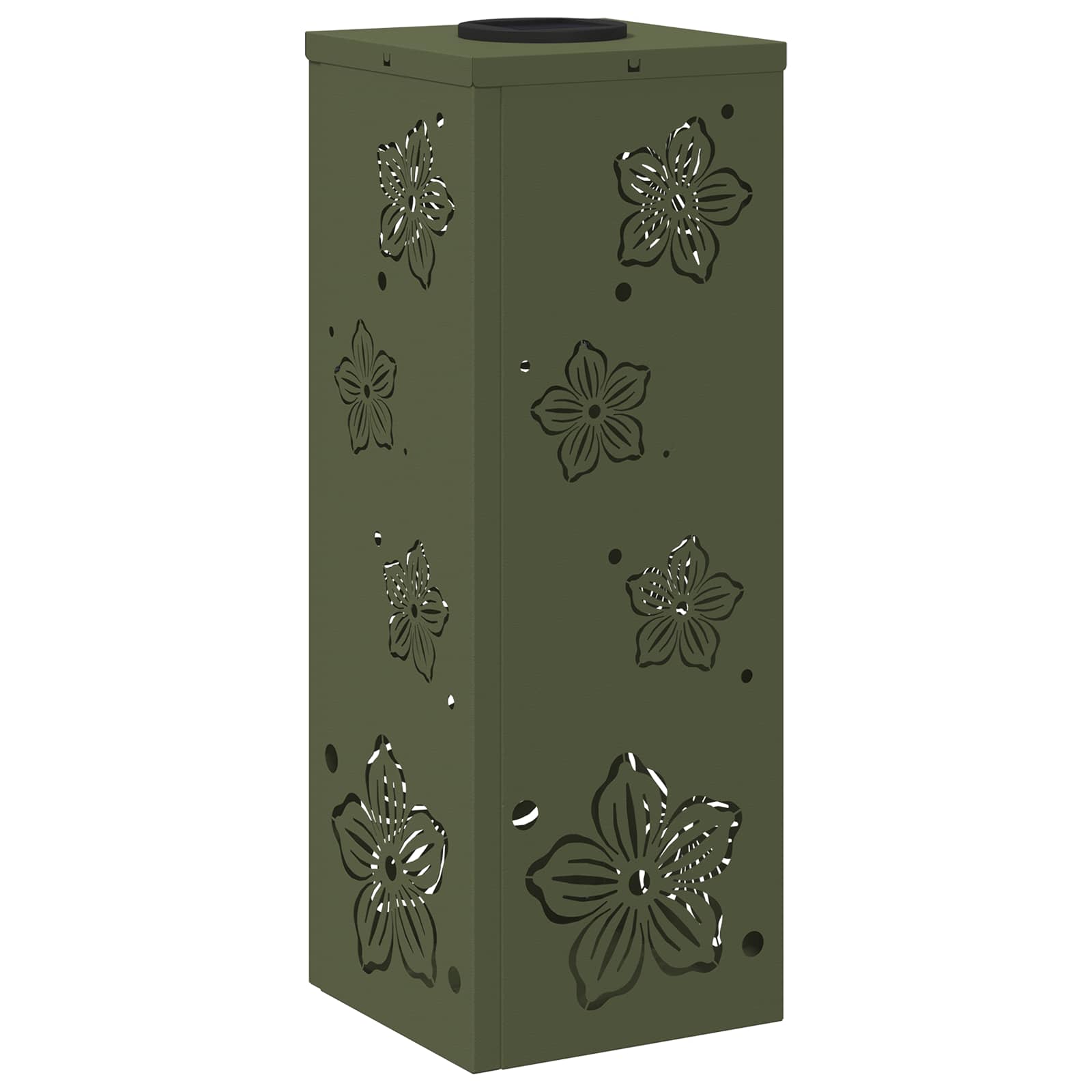 Solar LED Pad Licht 2 st Warmwit 18 x 18 x 50 cm