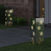 Solar LED Pad Licht 2 st Warmwit 18 x 18 x 50 cm