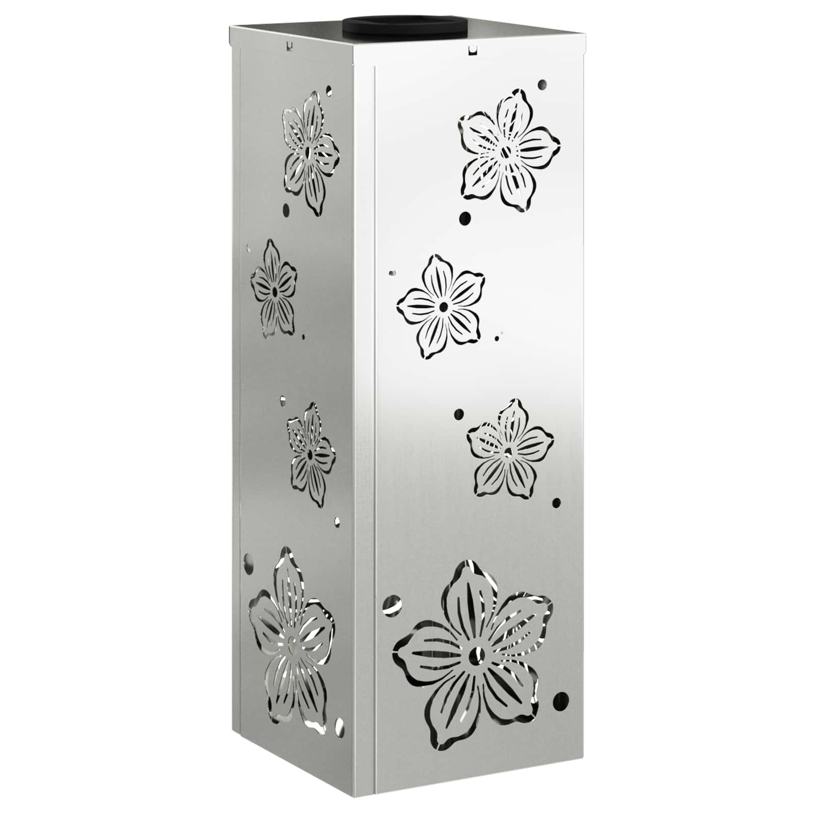 Solar LED Pad Licht 2 st Warmwit 18 x 18 x 50 cm