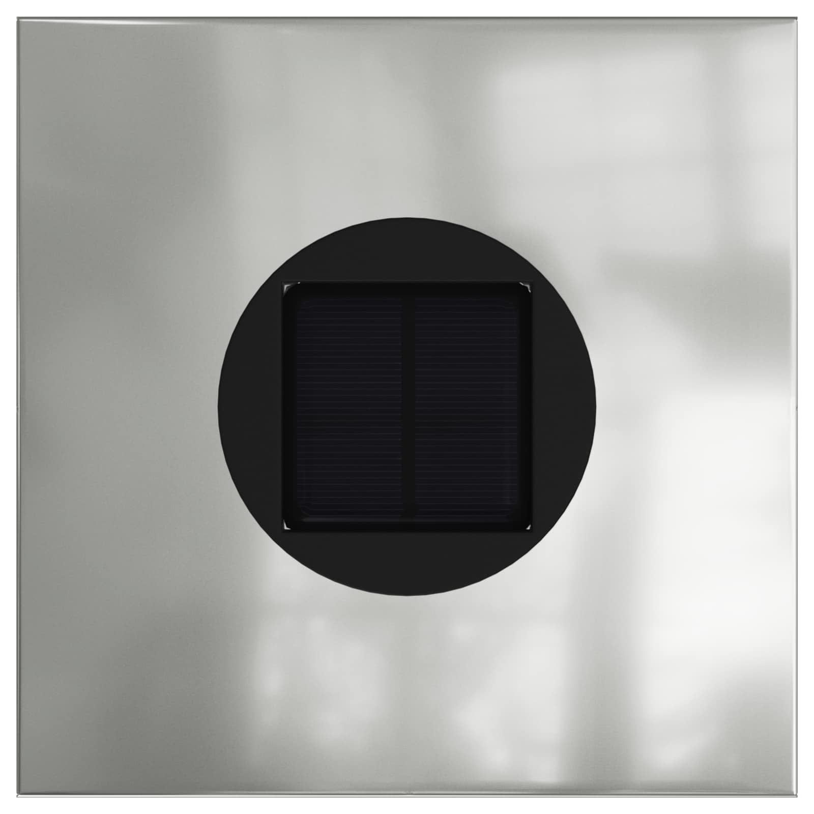 Solar LED Pad Licht 2 st Warmwit 18 x 18 x 50 cm