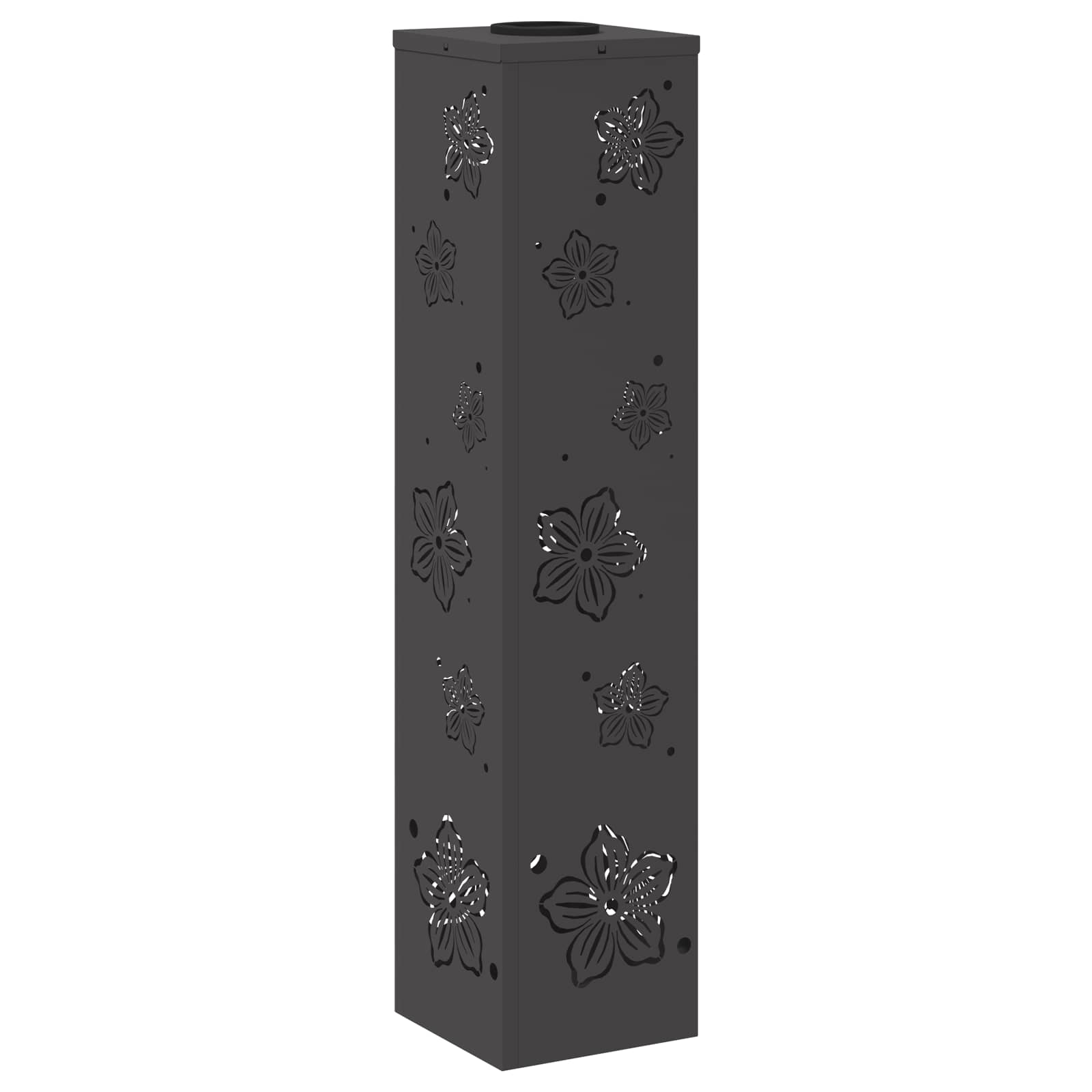 Solar LED Pad Licht 2 st Warmwit 18 x 18 x 80 cm