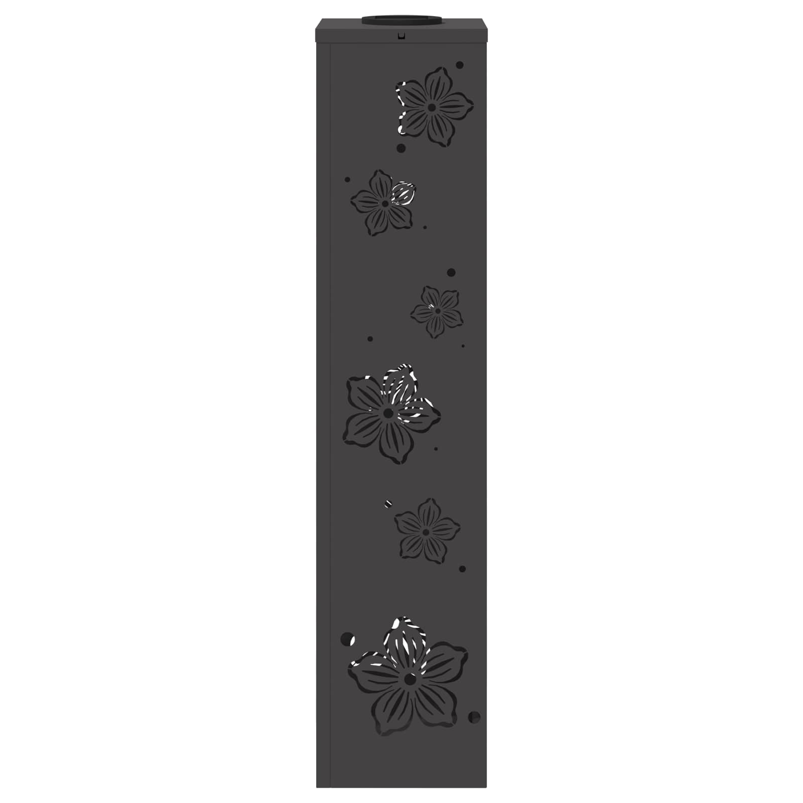 Solar LED Pad Licht 2 st Warmwit 18 x 18 x 80 cm