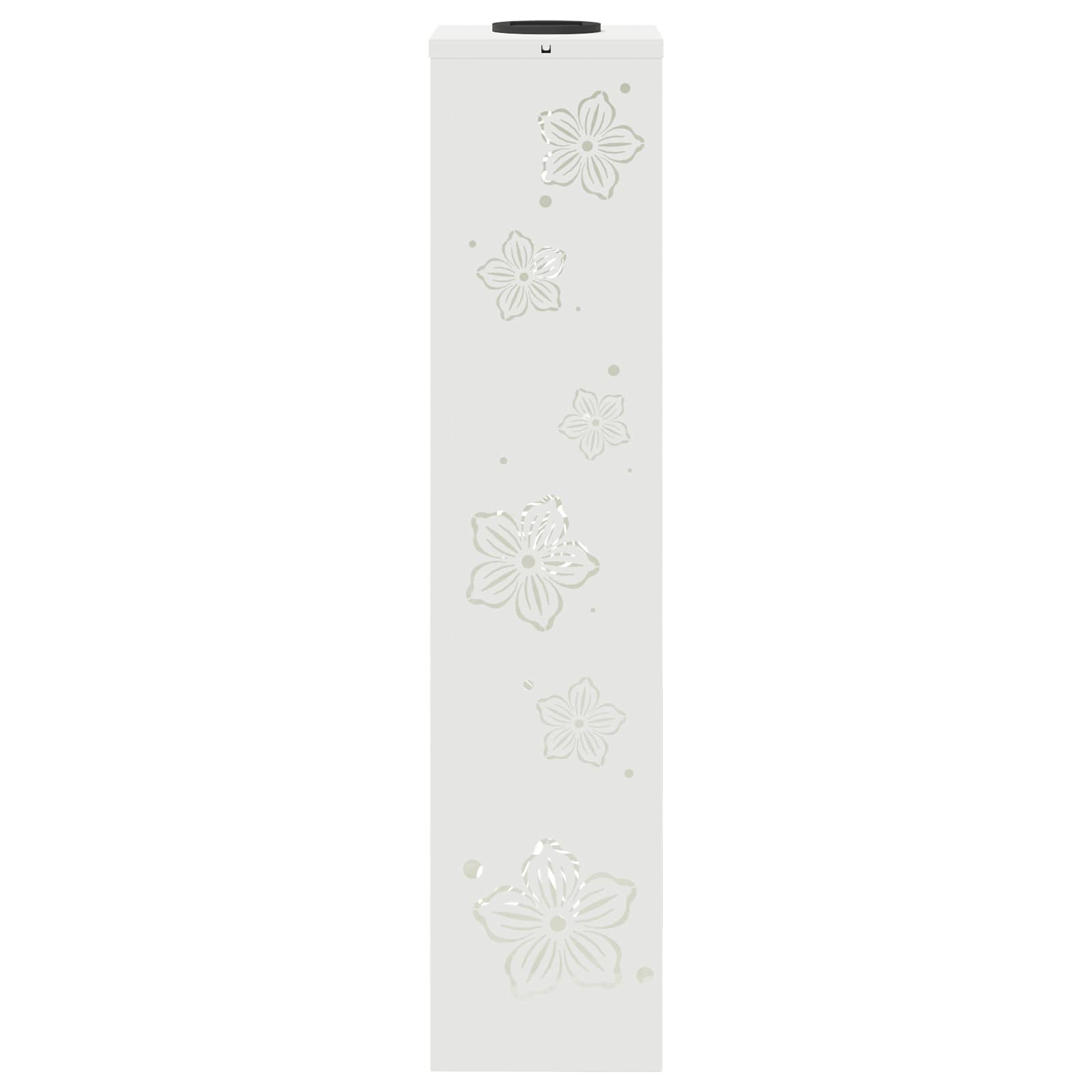 Solar LED Pad Licht 2 st Warmwit 18 x 18 x 80 cm