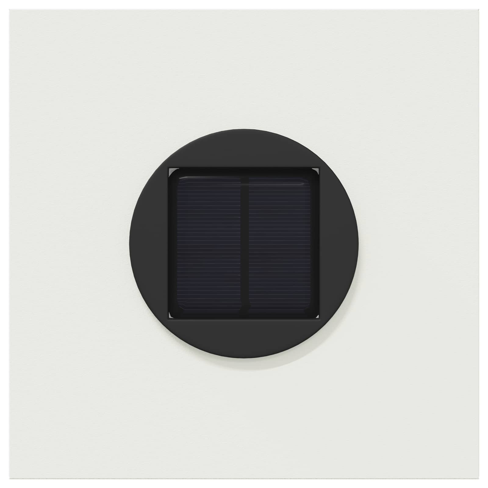 Solar LED Pad Licht 2 st Warmwit 18 x 18 x 80 cm