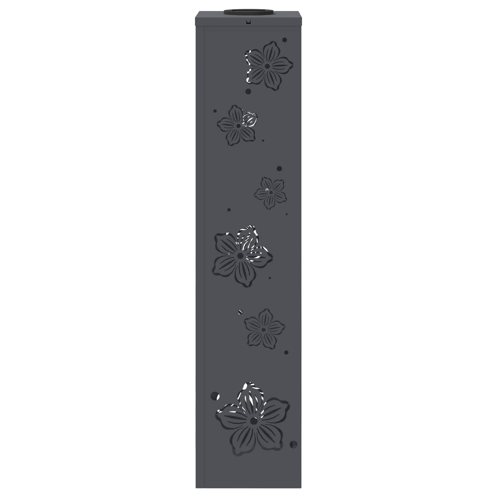 Solar LED Pad Licht 2 st Warmwit 18 x 18 x 80 cm